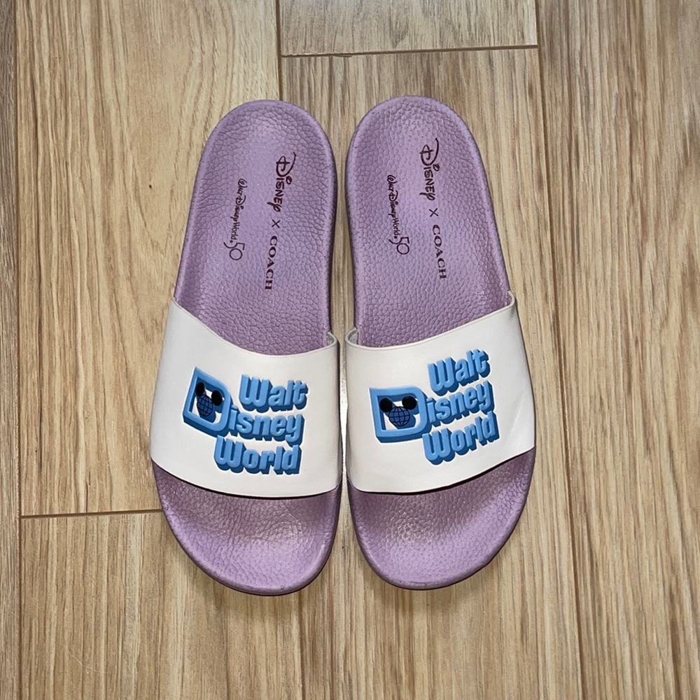 Coach x Disney 50th anniversary slides